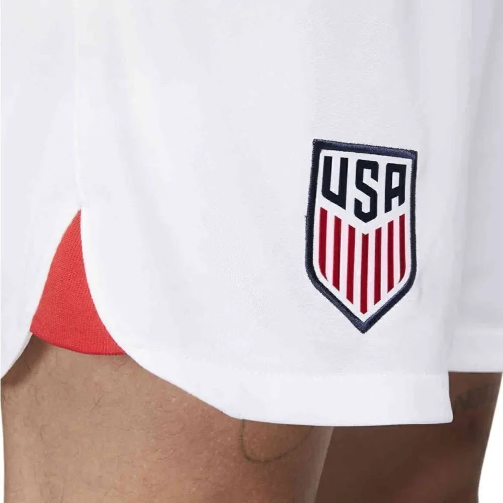 NWT NIKE Youth Unisex White USA Soccer Athletic Shorts - Size XL